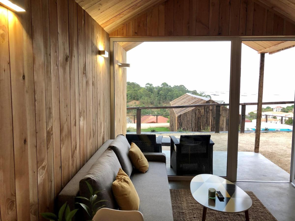 Cabanas Rias Baixas A Pobra do Caramiñal Esterno foto